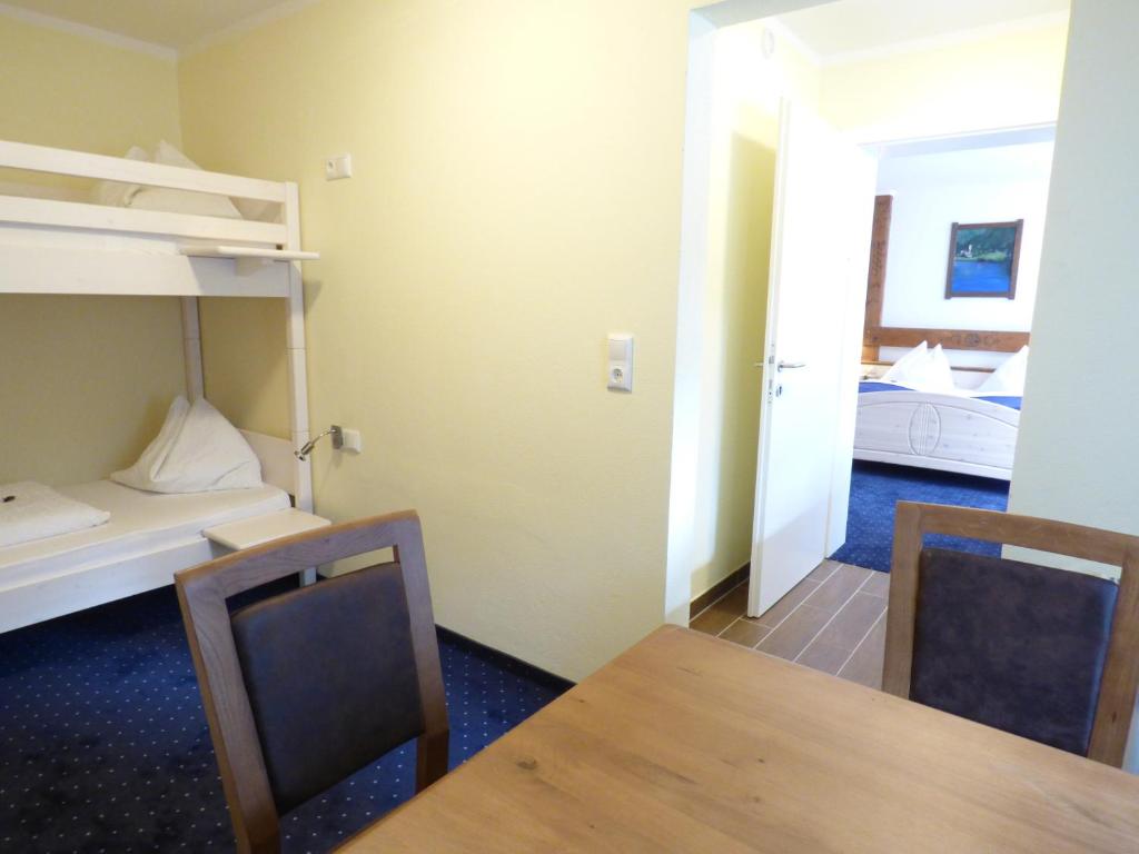 Postel nebo postele na pokoji v ubytování Panoramahotel