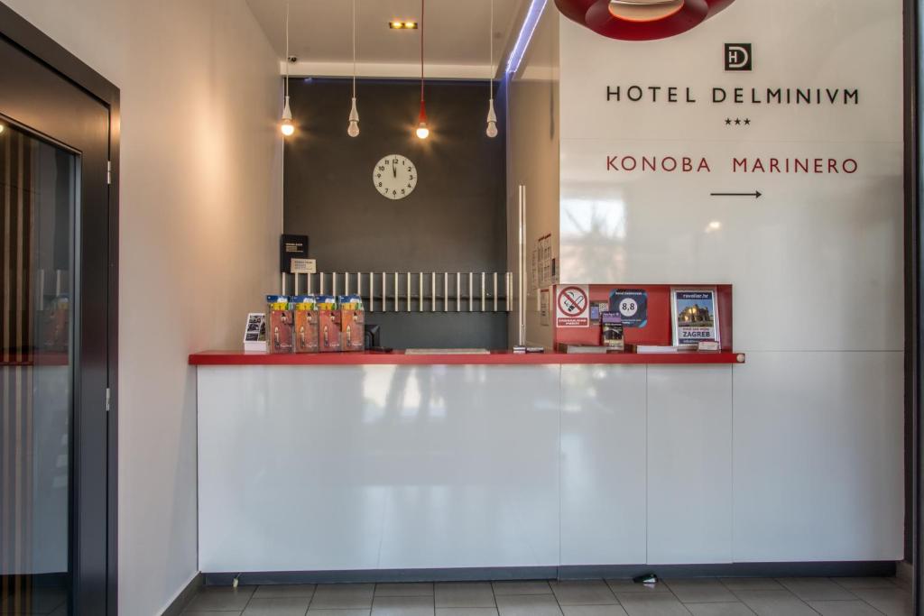 Certifikát, hodnocení, plakát nebo jiný dokument vystavený v ubytování Hotel Delminivm