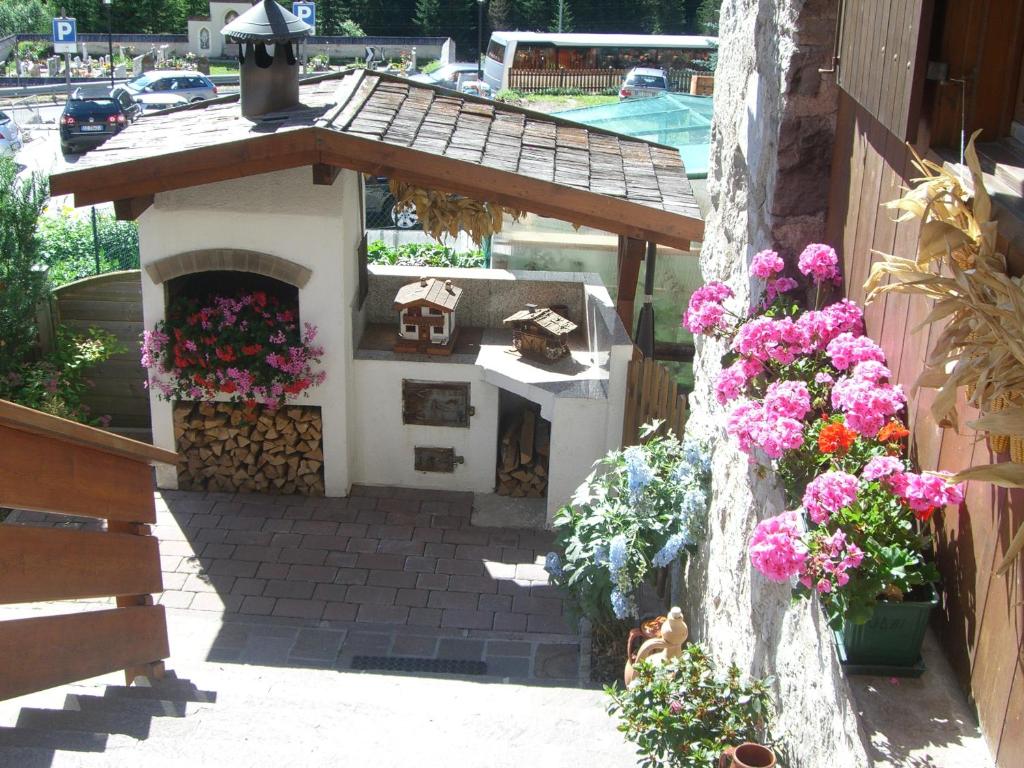 Zahrada ubytování Garni Val Udai