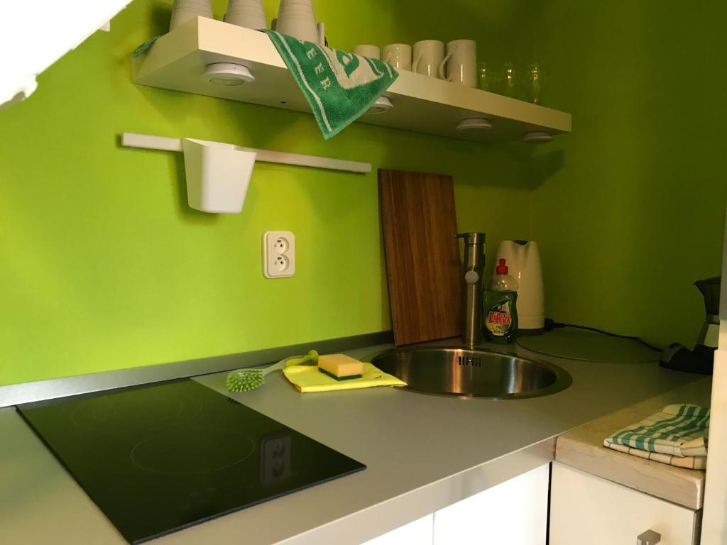 Kuchyň nebo kuchyňský kout v ubytování Summer Home in Krk Center "Casa Magdalena"