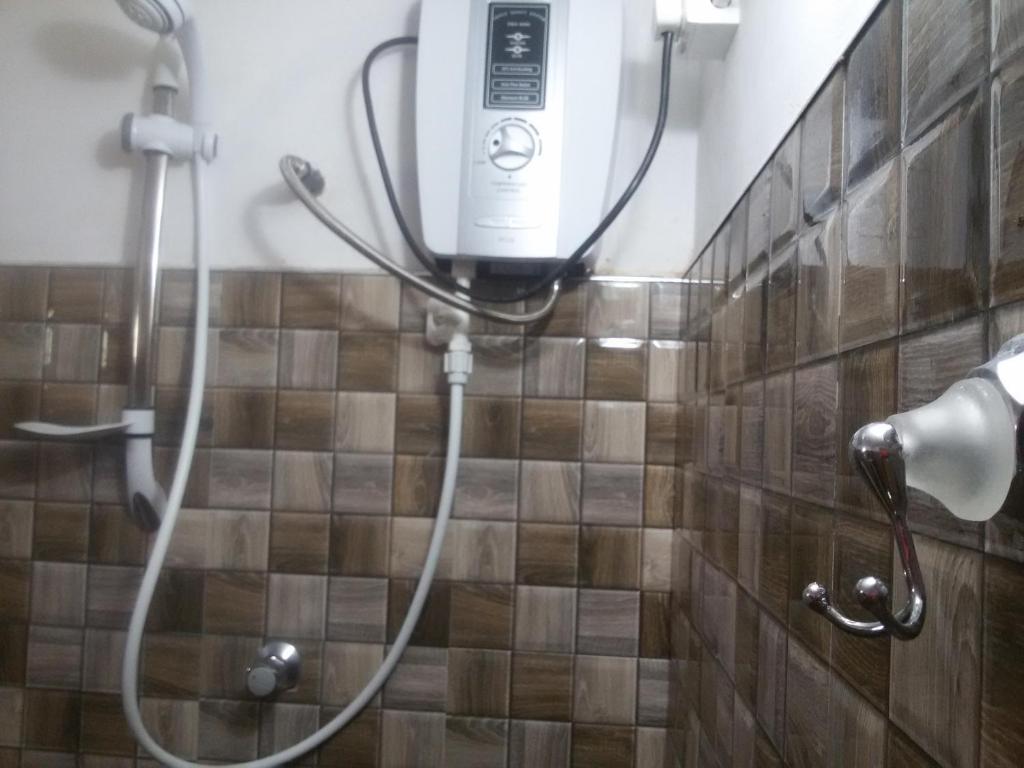 Koupelna v ubytování Sigiri Binara Villa