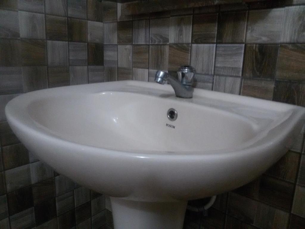 Koupelna v ubytování Sigiri Binara Villa