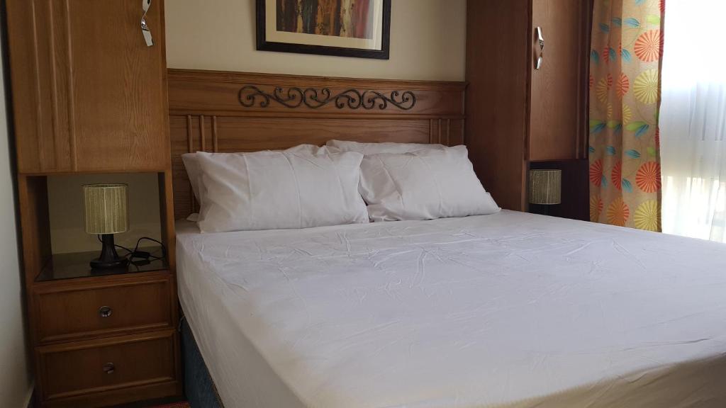 Postel nebo postele na pokoji v ubytování بورتو مطروح Porto Matrouh for Family