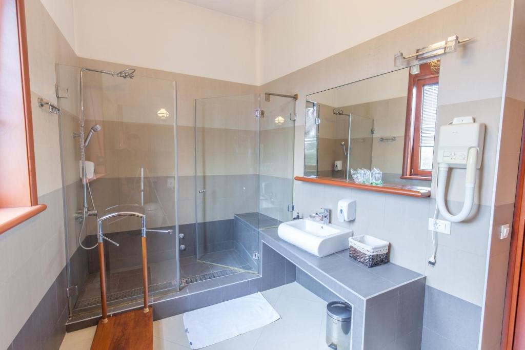 Koupelna v ubytování The Belgrade Hills Rooms and Suites