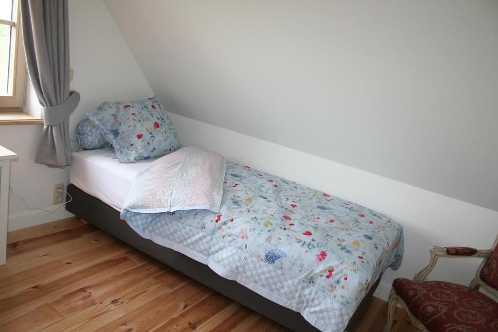 Postel nebo postele na pokoji v ubytování 't Ligt ter Velde, oase van rust, sauna, directie Brugge