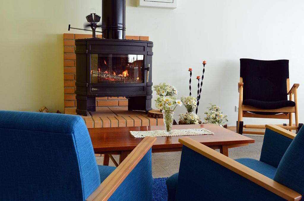 Posezení v ubytování Vinni Hostel