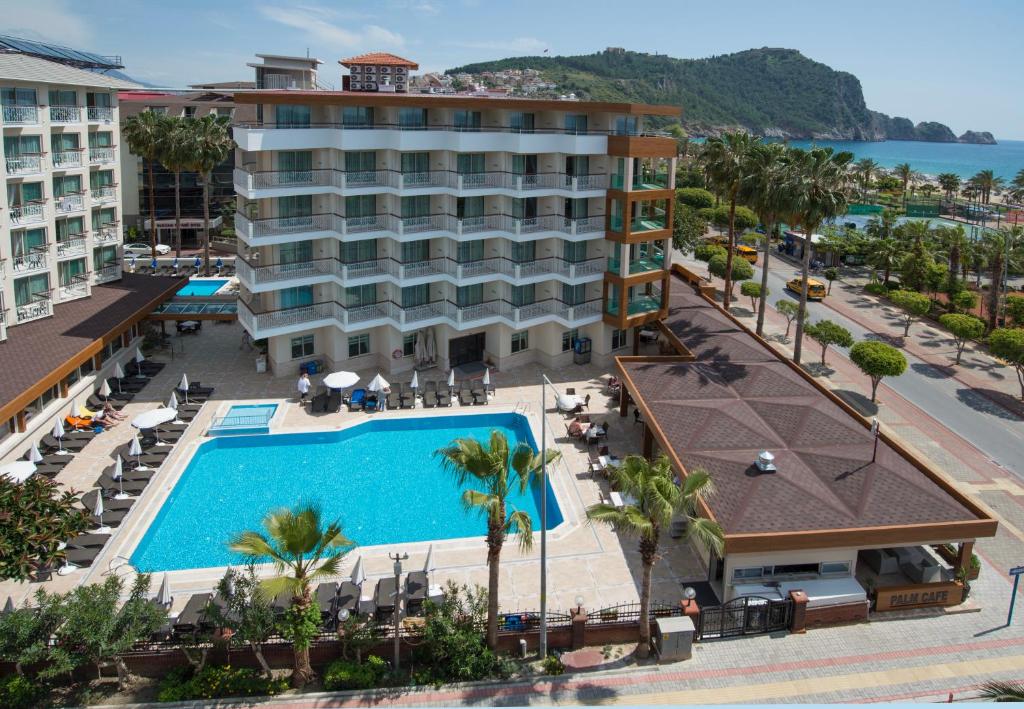 Bazén v ubytování Riviera Hotel & Spa nebo v jeho okolí