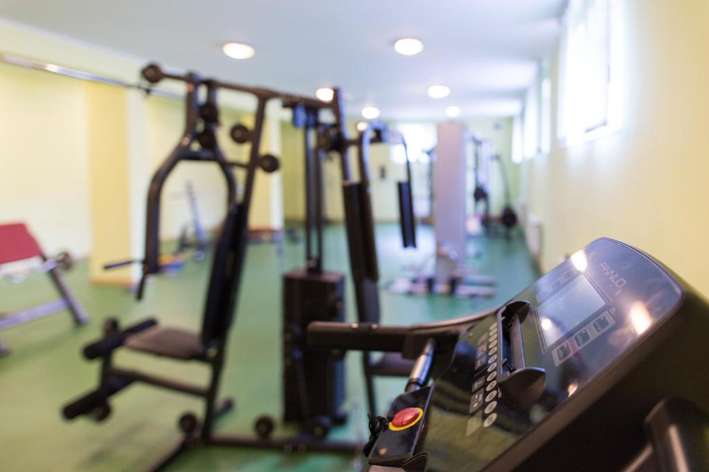 Fitness centrum a/nebo fitness zařízení v ubytování Paradiso Park