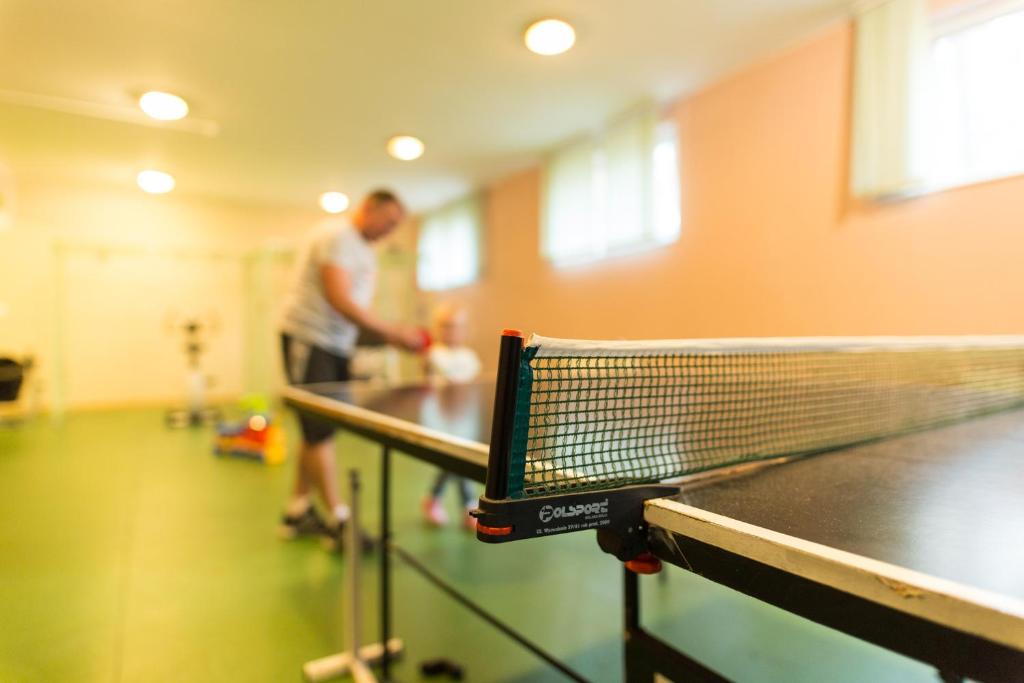 Stolní tenis v ubytování Paradiso Park nebo okolí