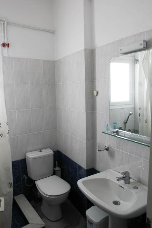 Vannituba majutusasutuses Hotel Zannet