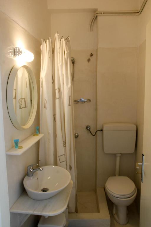 Vannituba majutusasutuses Hotel Zannet