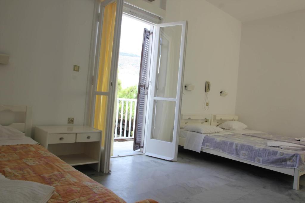 Voodi või voodid majutusasutuse Hotel Zannet toas