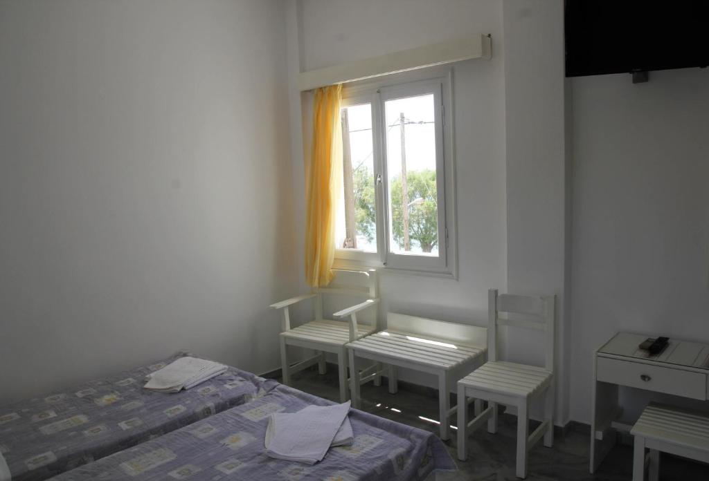 Voodi või voodid majutusasutuse Hotel Zannet toas