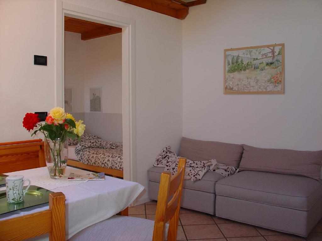 A seating area at Casa Solaris