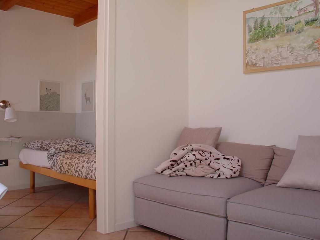 A seating area at Casa Solaris