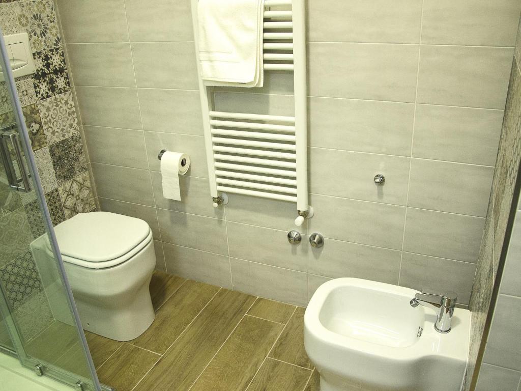 Koupelna v ubytování Duca70 "Suite Home"
