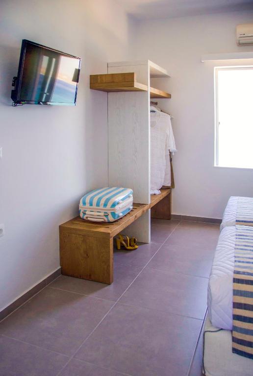 Postel nebo postele na pokoji v ubytování Ansi Studios & Apartments