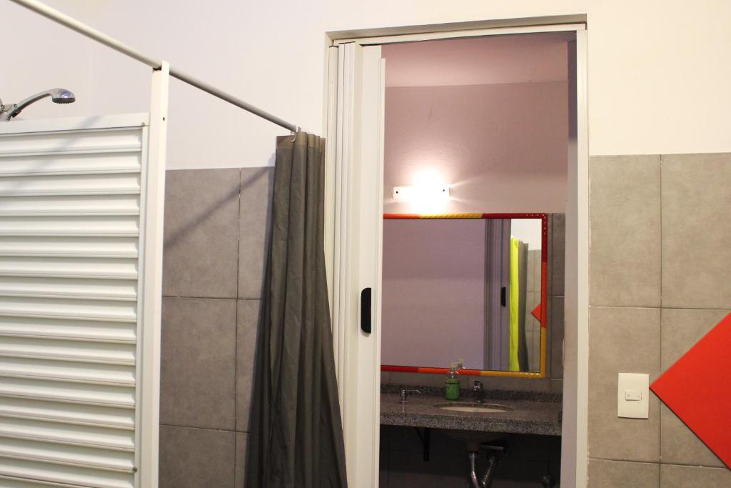 Koupelna v ubytování Hostel de los Colores