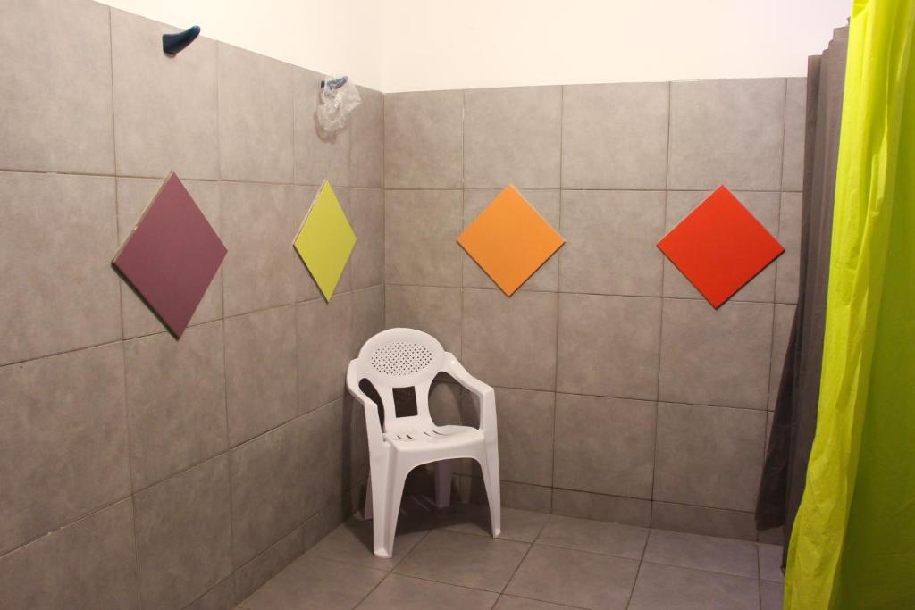Koupelna v ubytování Hostel de los Colores