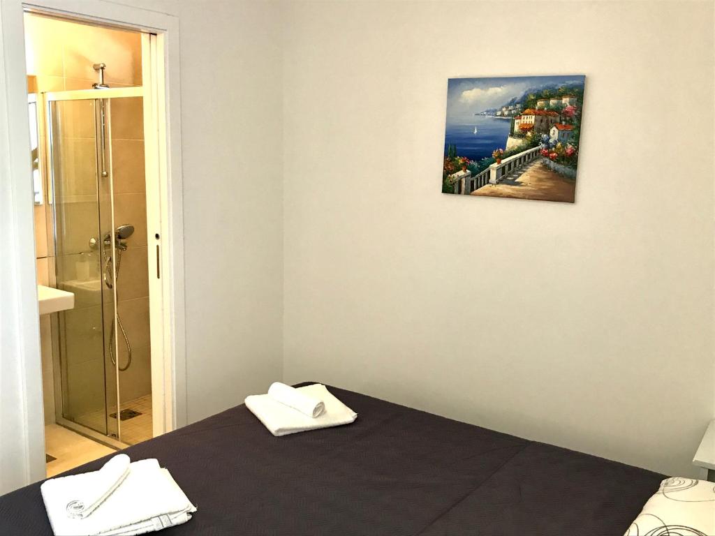 Postel nebo postele na pokoji v ubytování Apartment Svea - free parking