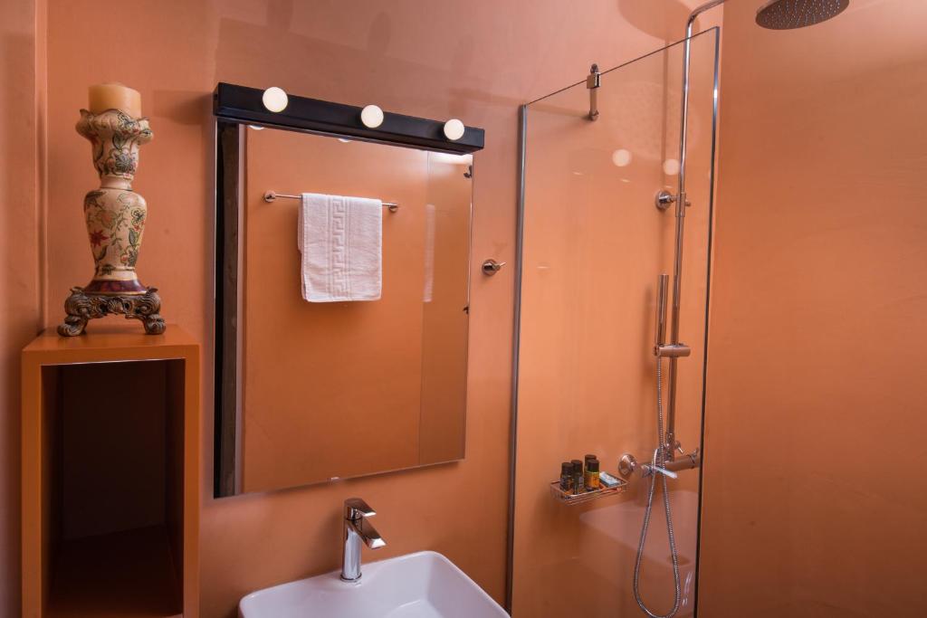 Salle de bains dans l'établissement Nonnalena Boutique Hotel