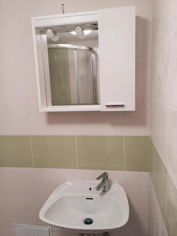 Kúpeľňa v ubytovaní Apartments Leptiric