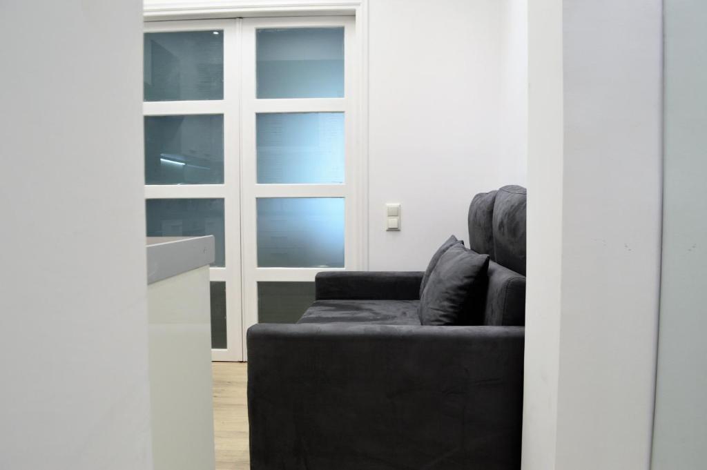 Posezení v ubytování Athens Nest