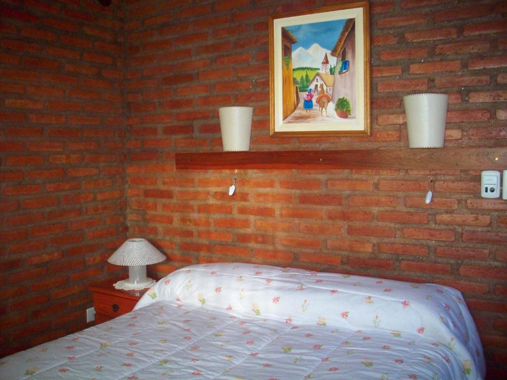 Postel nebo postele na pokoji v ubytování Cabañas Llajta Sumaj