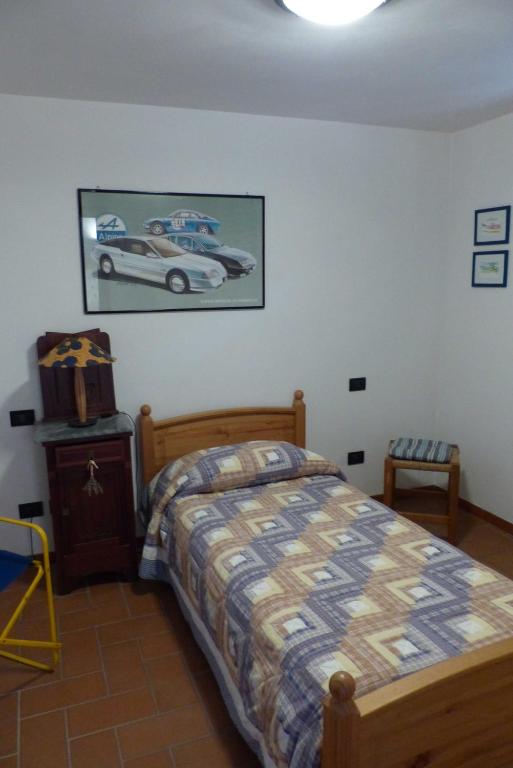 Postel nebo postele na pokoji v ubytování Arriga Alta