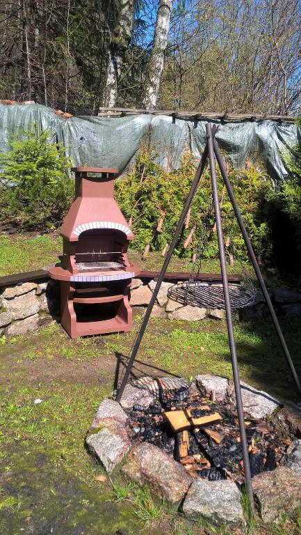 Gril pre hostí v ubytovaní bed & breakfast