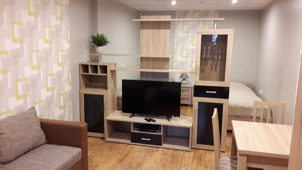 TV a/nebo společenská místnost v ubytování Mõisa Ait Apartment