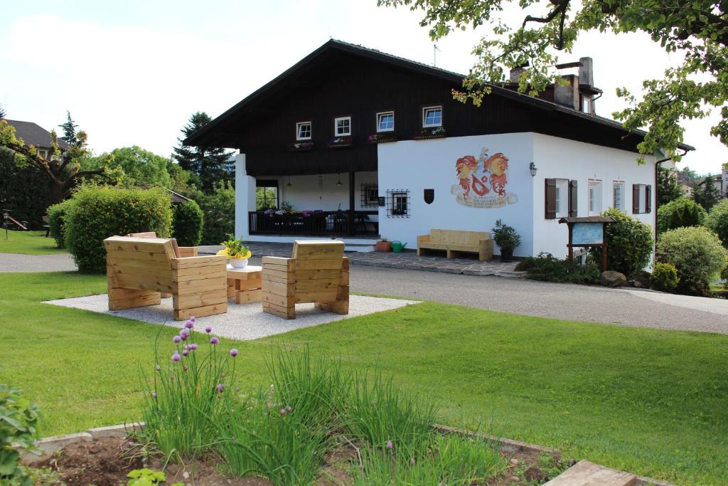 Zahrada ubytování Merlhof