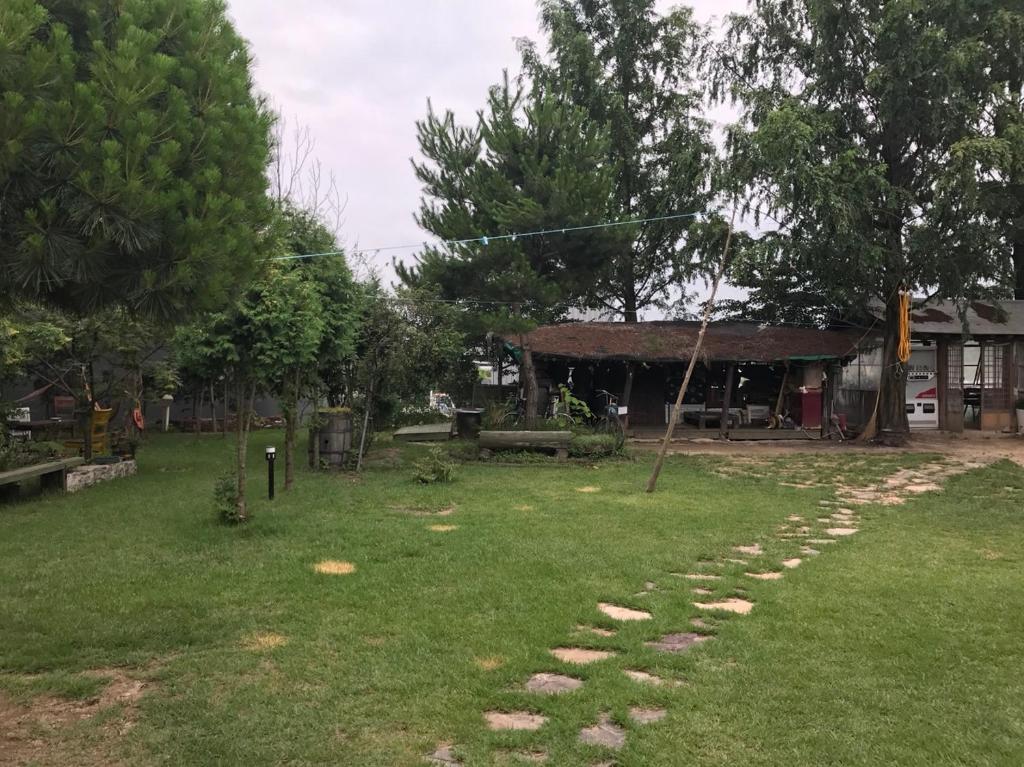 Zahrada ubytování Guesthouse Nabiya