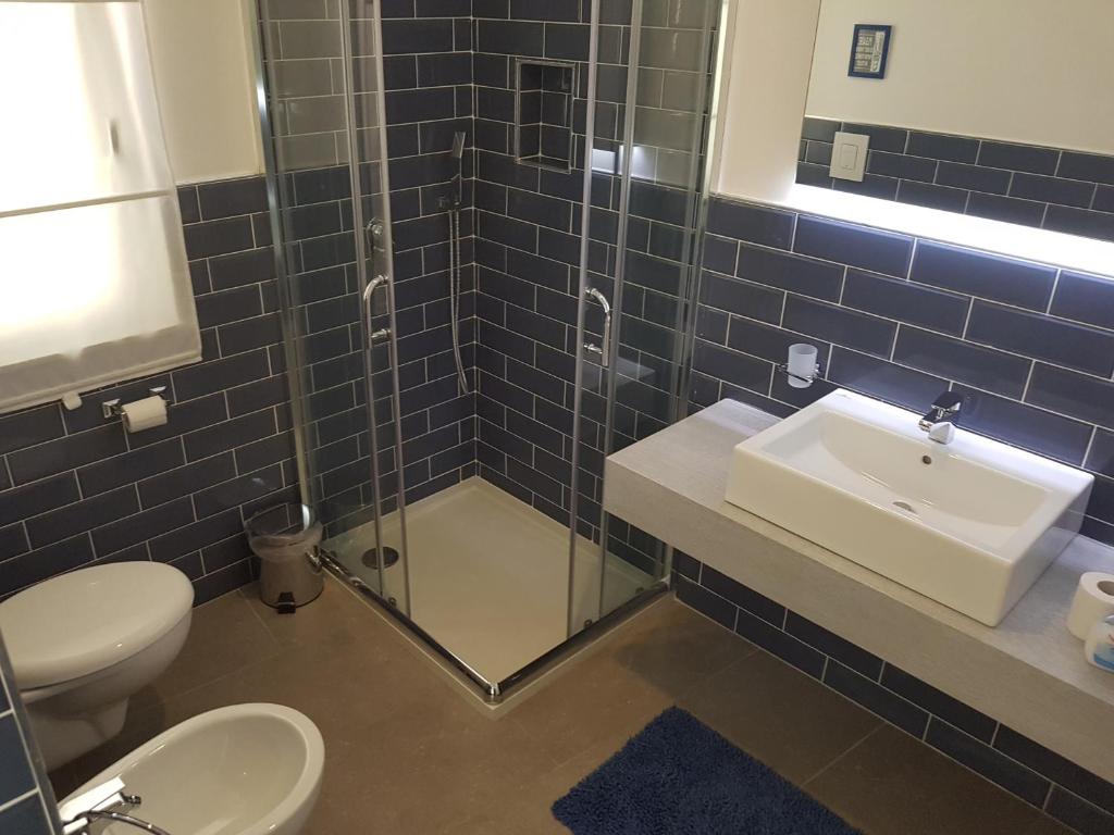 Kúpeľňa v ubytovaní B&B Cala Peppa