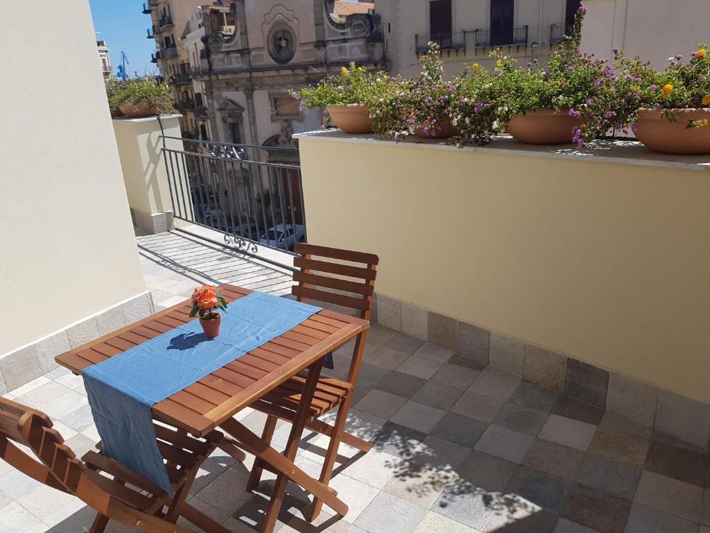 Balkón alebo terasa v ubytovaní B&B Cala Peppa