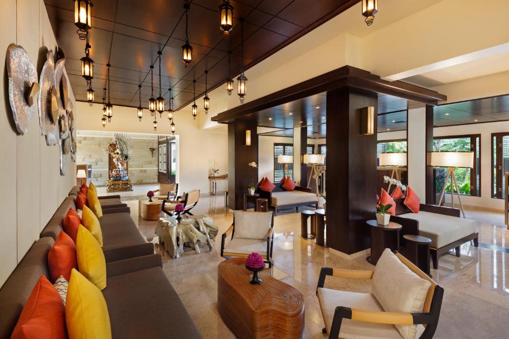 Restaurace v ubytování The Seminyak Beach Resort & Spa