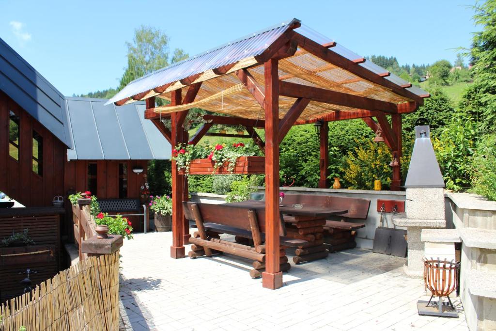 Zahrada ubytování Apartmany Ruby
