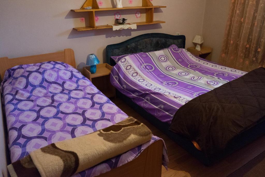 Krevet ili kreveti u jedinici u okviru objekta Apartmani Teodor