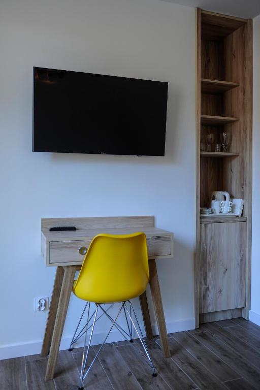 TV a/nebo společenská místnost v ubytování PARK45