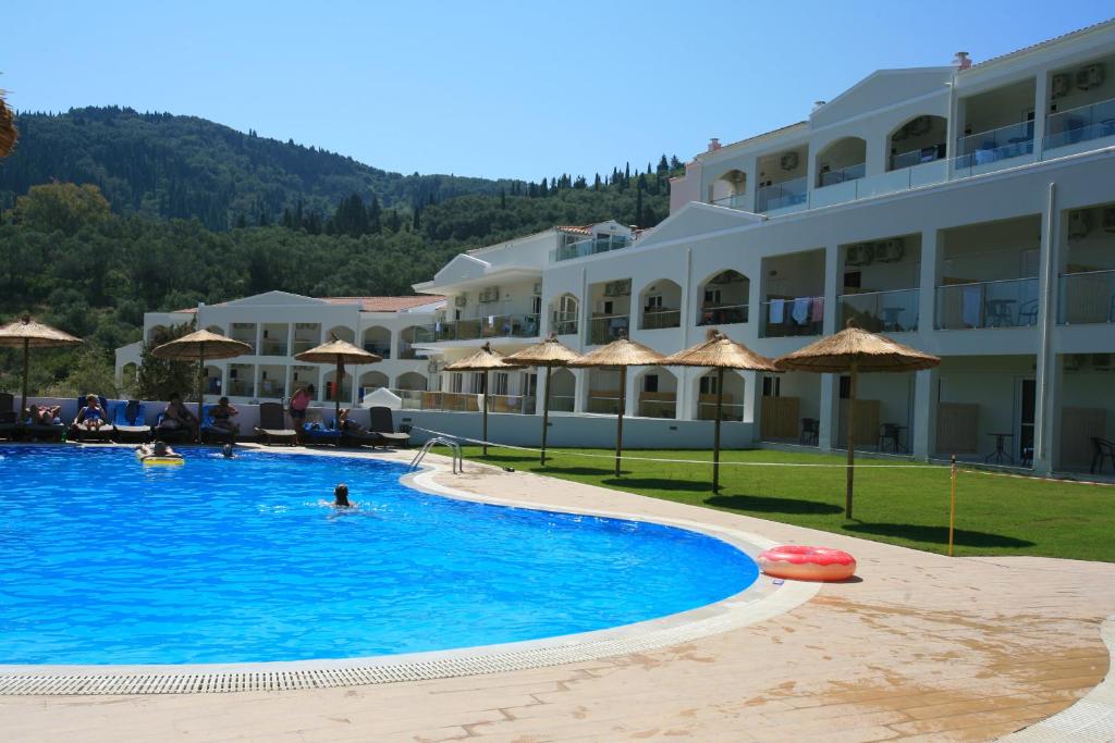 The swimming pool at or close to Saint George Palace