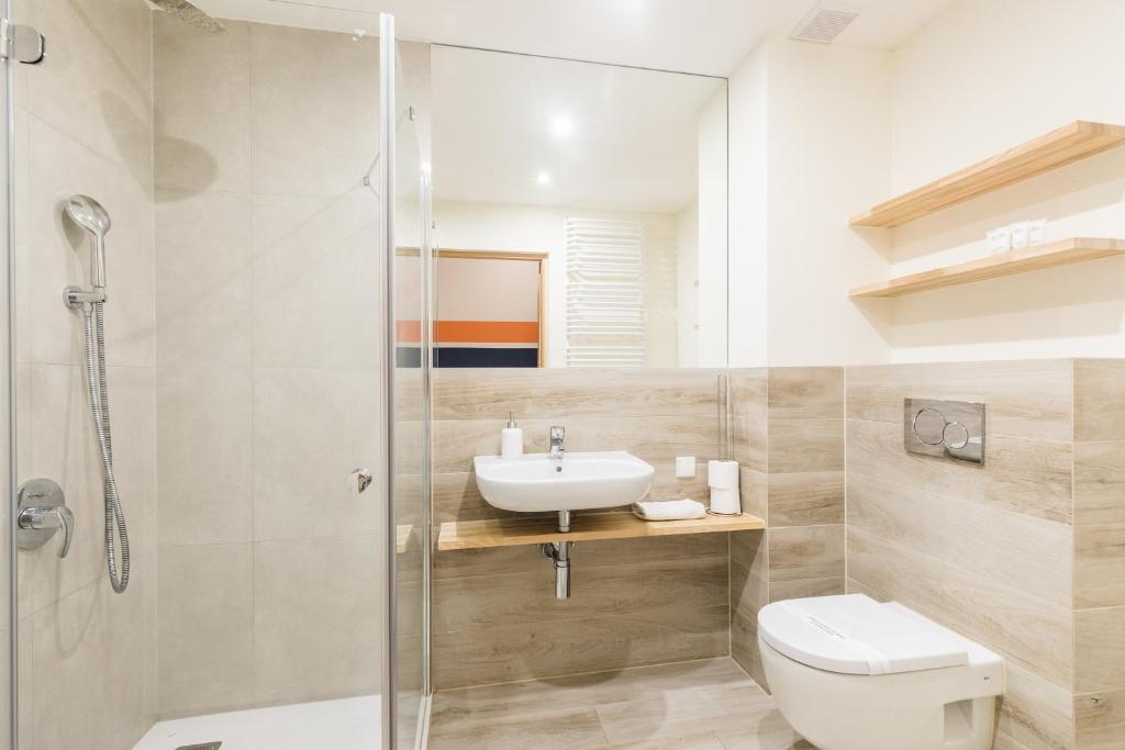 Kúpeľňa v ubytovaní Apartamenty Oaza Deluxe Zakopane