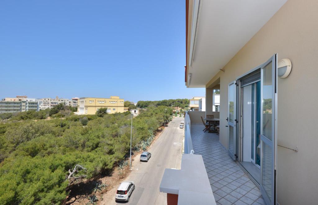 A balcony or terrace at Appartamento Via Salento Gallipoli