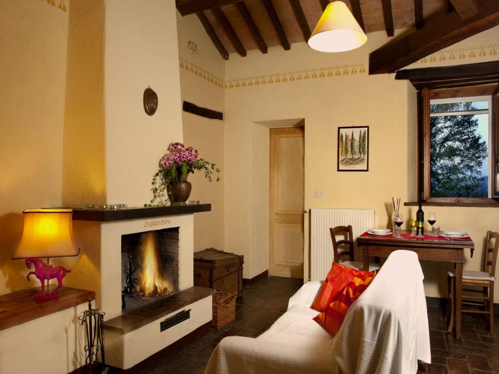 Posezení v ubytování Agriturismo Sant'illuminato