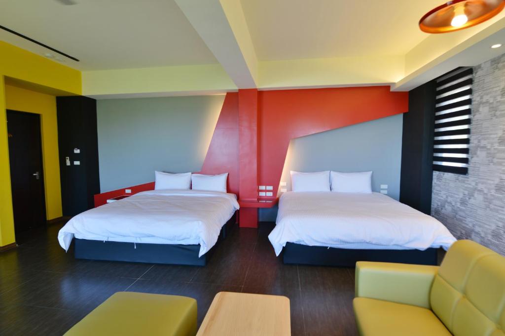 Postel nebo postele na pokoji v ubytování Whitecaps B&B
