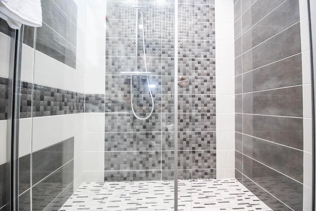 Koupelna v ubytování Hotel Kristera