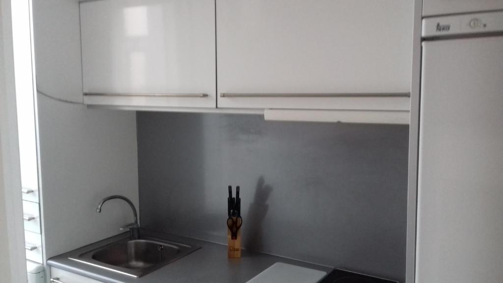 Kuchyň nebo kuchyňský kout v ubytování Apartamentos Turísticos Los Ángeles