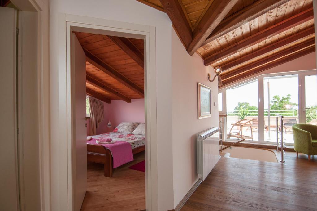 Łóżko lub łóżka w pokoju w obiekcie Apartment Balen