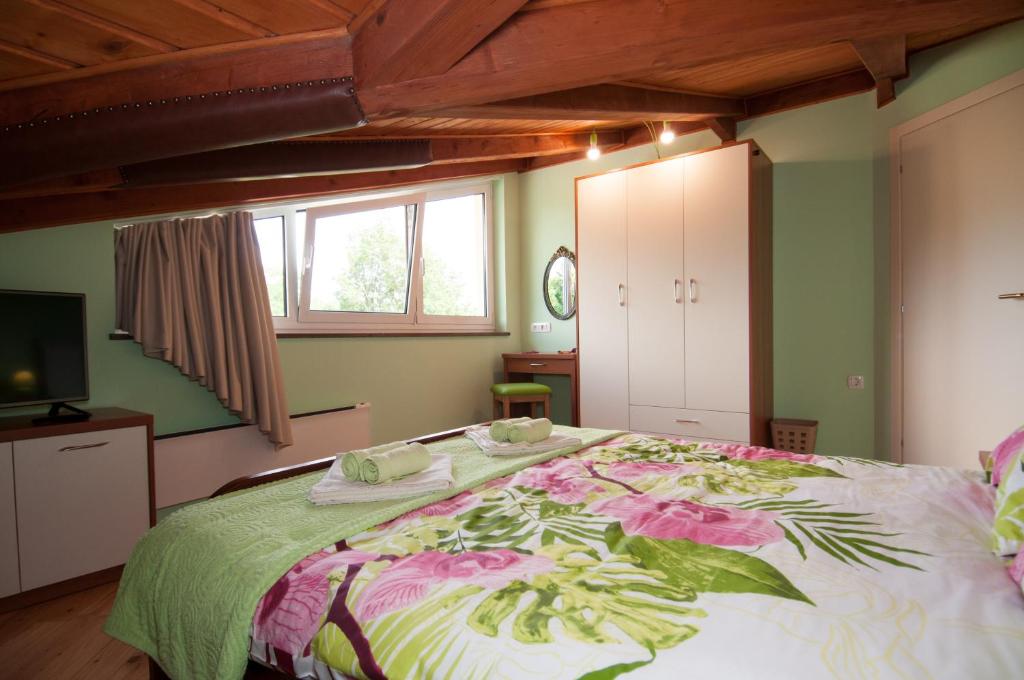 Łóżko lub łóżka w pokoju w obiekcie Apartment Balen