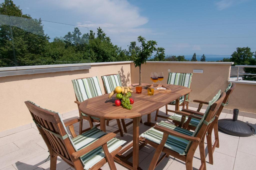 Balkon lub taras w obiekcie Apartment Balen