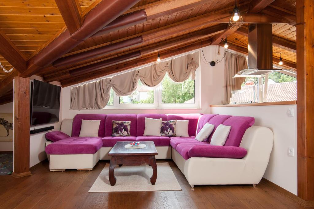 Część wypoczynkowa w obiekcie Apartment Balen